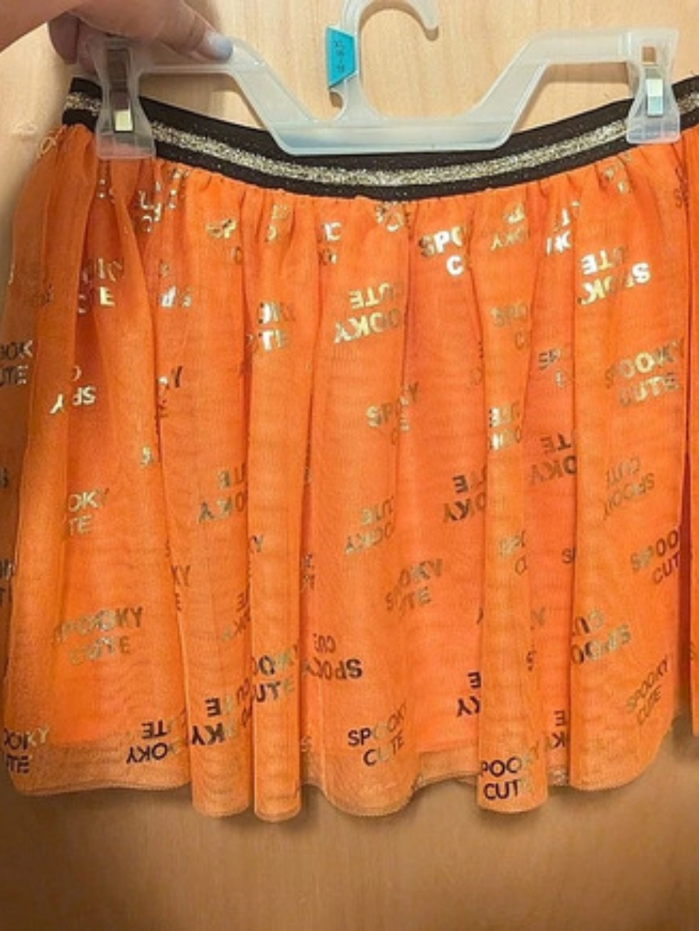 Girls Halloween Skirt
